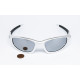 OAKLEY Straight Jacket ALUMINUM original vintage BLACK IRIDIUM lenses