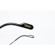 Cartier MADISON Platine Black temple tips with metal signature