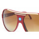 Vespa METALL VIGANO' ITALY Red1 vintage sunglasses PIAGGIO logo