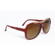 Vespa METALL VIGANO' ITALY Red1 vintage sunglasses details