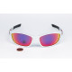 OAKLEY Straight Jacket II 04-329 original RED IRIDIUM MIRROR lenses