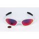 OAKLEY Minute WHITE CHROME original vintage +RED IRIDIUM lenses