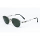 Jean Paul Gaultier 56-4172 Silver original vintage sunglasses details