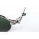 Jean Paul Gaultier 56-4172 Silver original vintage sunglasses hinges details