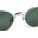 Jean Paul Gaultier 56-4172 Silver original vintage sunglasses Bridge details