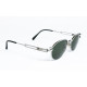 Jean Paul Gaultier 56-4172 Silver original vintage sunglasses side