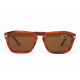 Persol 69229 col. 97 Light Tortoise & Silver sunglasses front