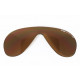 Ray Ban WINGS Polycarbonate Brown lens BAUSCH & LOMB front
