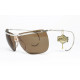 SOL-AMOR Rimless-Cablè original vintage sunglasses