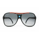 Vespa METALL VIGANO' ITALY Matt Black vintage sunglasses front