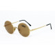 Persol RATTI AGRA Gold round sunglasses details